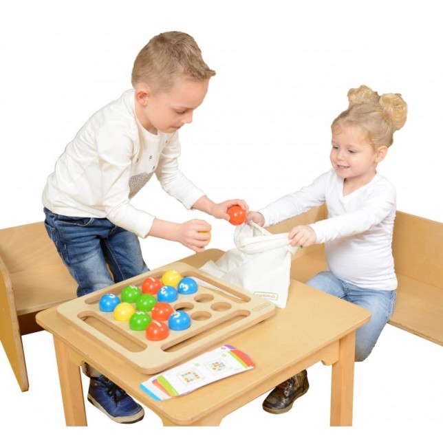 Masterkidz spalvotų kamuoliukų žaidimas