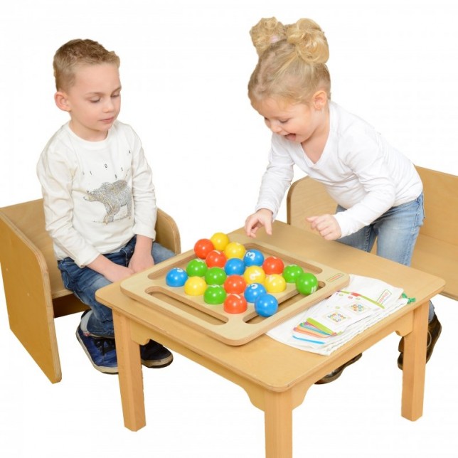 Masterkidz spalvotų kamuoliukų žaidimas