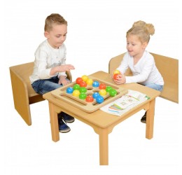 Masterkidz spalvotų kamuoliukų žaidimas