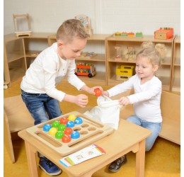 Masterkidz spalvotų kamuoliukų žaidimas