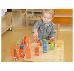 Masterkidz kaladėlių rinkinys ''Miestas''