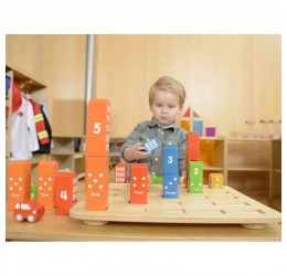 Masterkidz kaladėlių rinkinys ''Miestas''