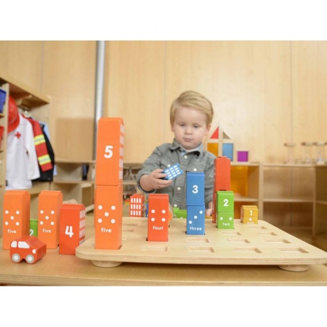 Masterkidz kaladėlių rinkinys ''Miestas''