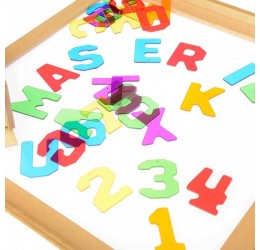 MASTERKIDZ skaidrios raidės ir skaičiai 38 vnt.