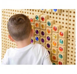 Masterkidz kūrybinei lentai skirti kristaliukai, 72 vnt.