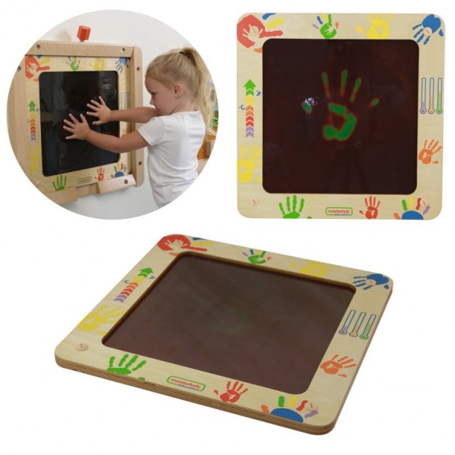 Masterkidz į šilumą reaguojanti edukacinė lenta 46x46cm.