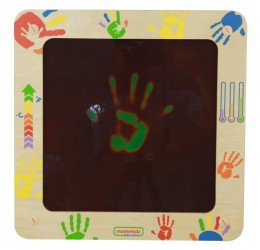 Masterkidz į šilumą reaguojanti edukacinė lenta 46x46cm.