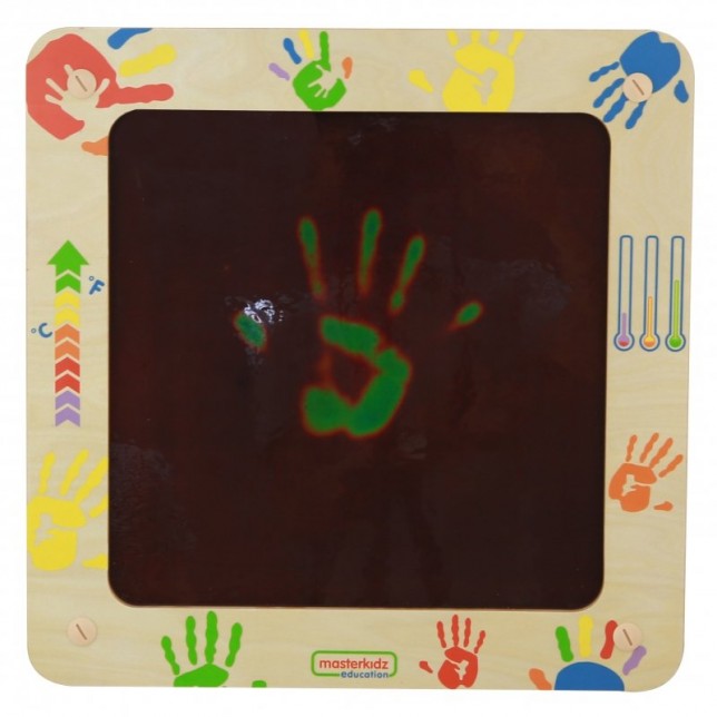 Masterkidz į šilumą reaguojanti edukacinė lenta 46x46cm.