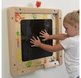 Masterkidz į šilumą reaguojanti edukacinė lenta 46x46cm.