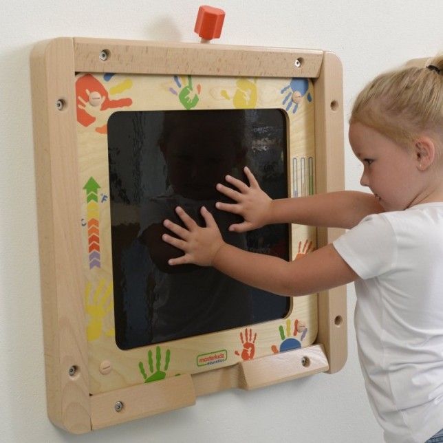 Masterkidz į šilumą reaguojanti edukacinė lenta 46x46cm.