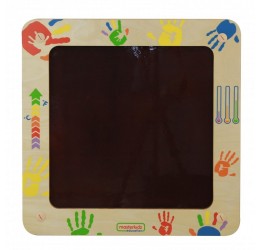 Masterkidz į šilumą reaguojanti edukacinė lenta 46x46cm.