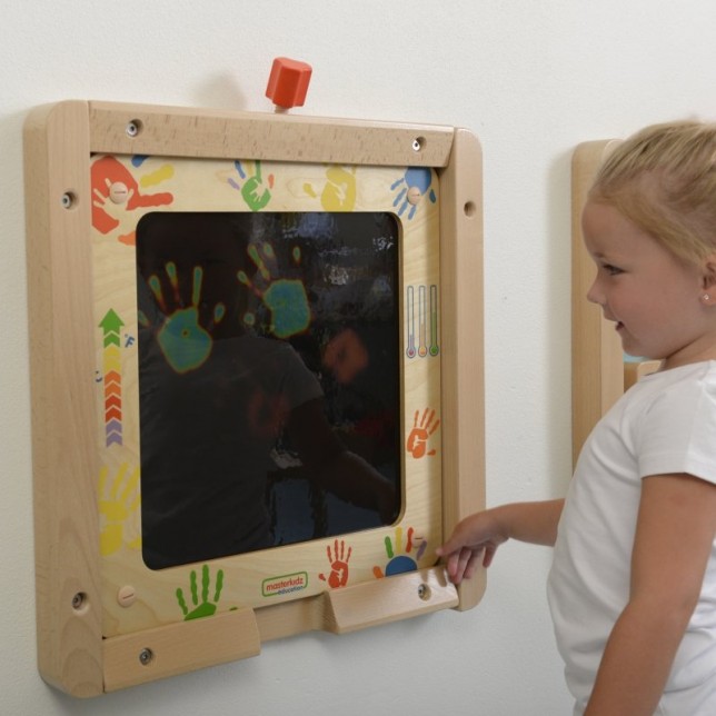 Masterkidz į šilumą reaguojanti edukacinė lenta 46x46cm.