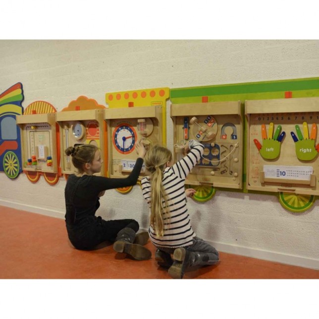 ''Masterkidz'' edukacinų lentų sistema ''Traukinukas''