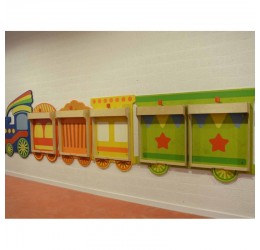 ''Masterkidz'' edukacinų lentų sistema ''Traukinukas''