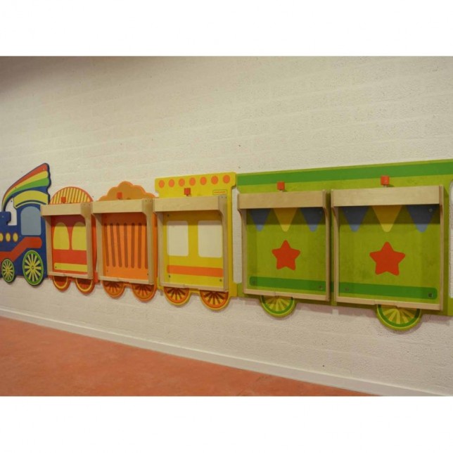 ''Masterkidz'' edukacinų lentų sistema ''Traukinukas''