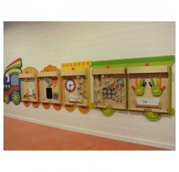 ''Masterkidz'' edukacinų lentų sistema ''Traukinukas''