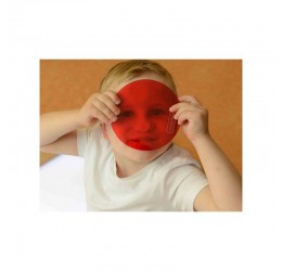 MASTERKIDZ skaidrių - spalvingų geometrinių figūrų rinkinys