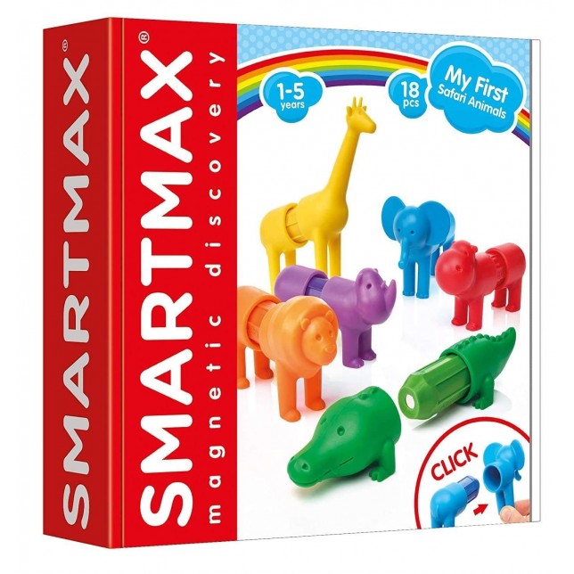 Magnetinis žaidimas vaikams "Mano pirmieji safari gyvūnai"