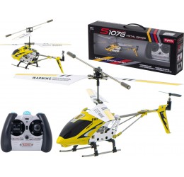 RC geltonos spalvos sraigtasparnis "SYMA S107G"