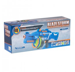 Šautuvas su putplasčio šoviniais "Blaze Storm"