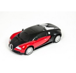 "RC Bugatti Veyron" automobilio licensija 1:24 raudona