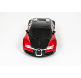 "RC Bugatti Veyron" automobilio licensija 1:24 raudona