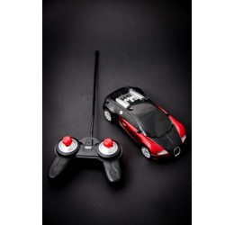"RC Bugatti Veyron" automobilio licensija 1:24 raudona