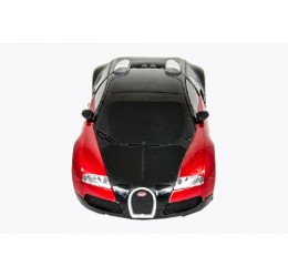 "RC Bugatti Veyron" automobilio licensija 1:24 raudona