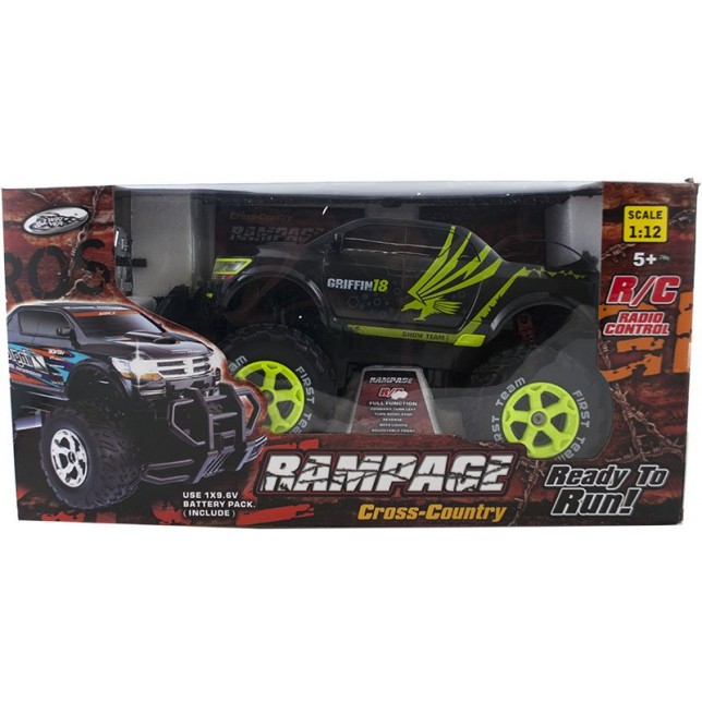 RC automobilis "WINYEA  Rampage"  juodos spalvos