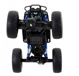 RC kalnų automobilis, mėlynas