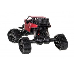 RC 2in1 automobilis Rock Crawler 4x4 raudonos spalvos