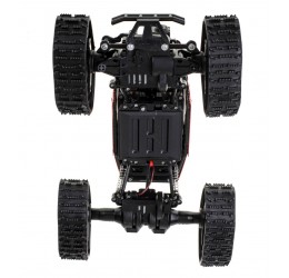 RC 2in1 automobilis Rock Crawler 4x4 raudonos spalvos