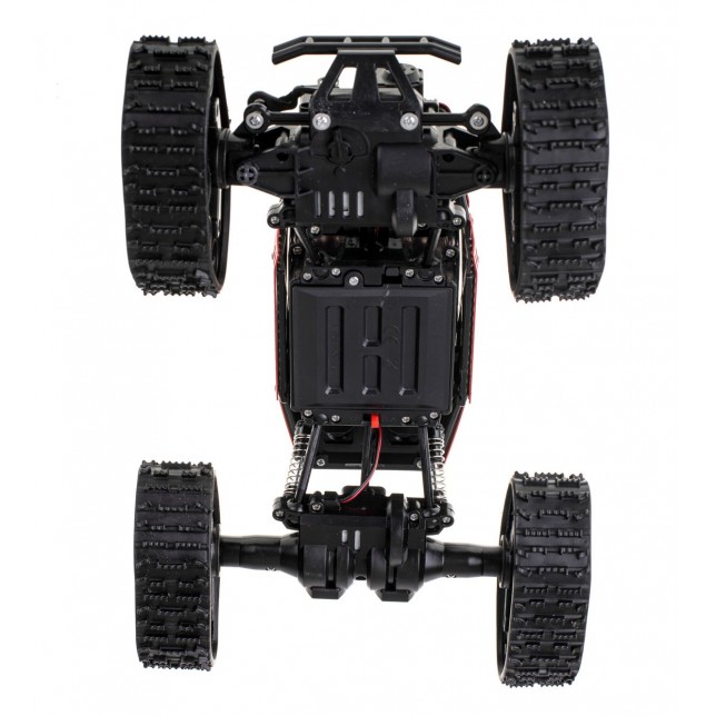 RC 2in1 automobilis Rock Crawler 4x4 raudonos spalvos