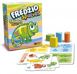Lietuviškas stalo žaidimas - "Fredžio spalvos"