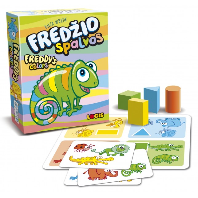 Lietuviškas stalo žaidimas - "Fredžio spalvos"