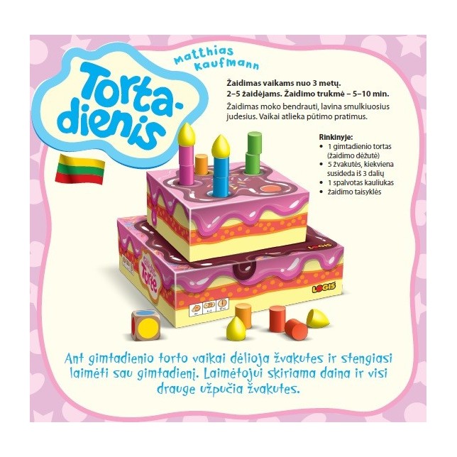 Lietuviškas stalo žaidimas - "Tortadienis"
