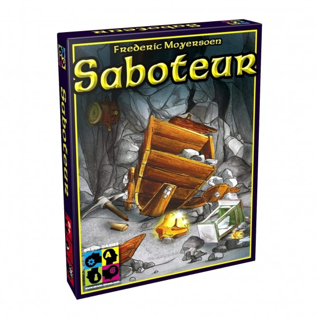 Stalo žaidimas "Saboteur"