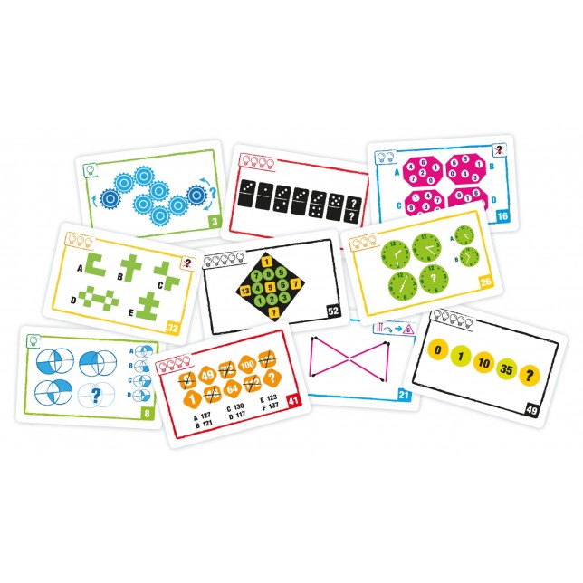 Stalo žaidimas "Logic cards"