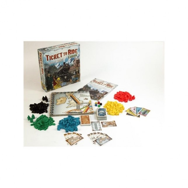 Stalo žaidimas "Ticket to ride: Europe"