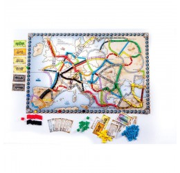 Stalo žaidimas "Ticket to ride: Europe"