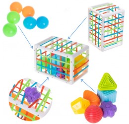 Edukacinis kubelių rūšiuotuvas - CUBE
