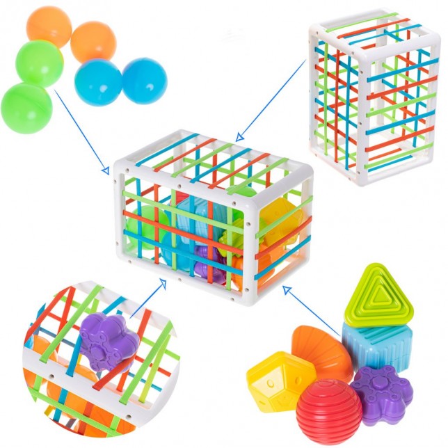 Edukacinis kubelių rūšiuotuvas - CUBE