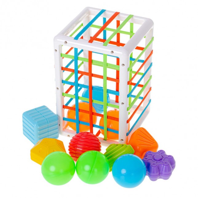 Edukacinis kubelių rūšiuotuvas - CUBE