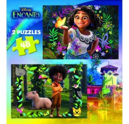 2 dėlionės ''Encanto'' 4-6m., 48d.