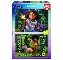 2 dėlionės ''Encanto'' 4-6m., 48d.