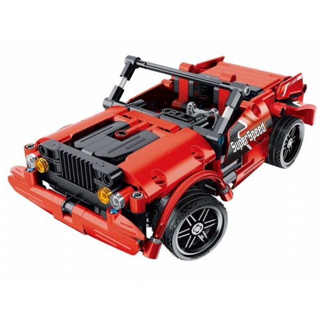 Konstruktorius su nuotolinio valdymo pultu "Sportinis automobilis"