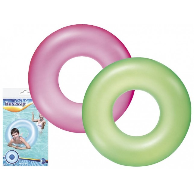 Bestway pripučiamas plaukimo ratas 91 cm