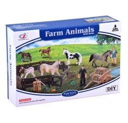 Vaikiškas žaidimas "Arklių ferma"