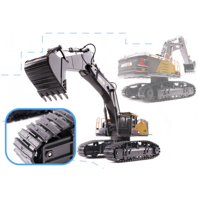 H-Toys RC nuotolinio valdymo ekskavatorius