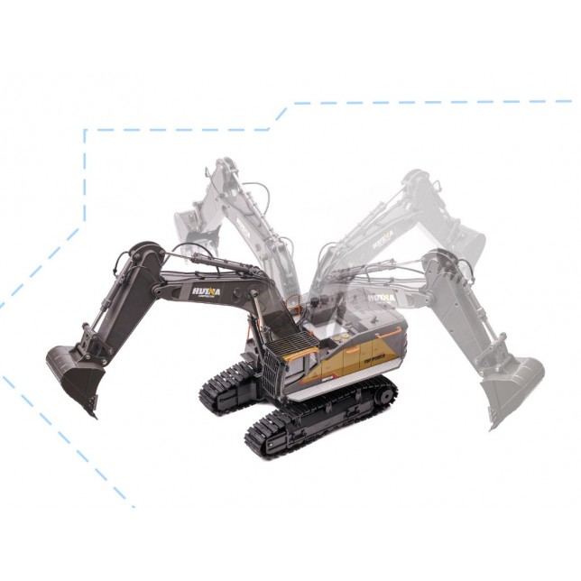 H-Toys RC nuotolinio valdymo ekskavatorius